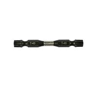 Timco Impact Driver Bits - Tx - Double Ended - Blister Pack of 2 40TX65X6