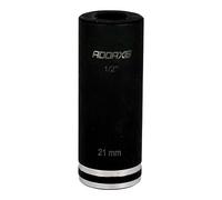 Timco Impact Socket (Size 21 x 78mm - 1 Each) in Black Timco Black