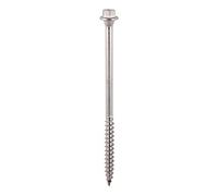 TIMco Index Timber Screw HEX - S/S 6.7 x 100, Pack of 25