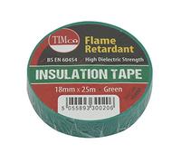 TIMco ITGREEN PVC Insulation Tape 18mm x 58m - Green (Pack of 10)