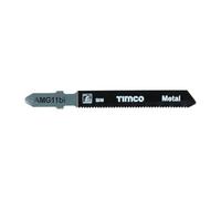 Timco Jigsaw Blades Metal Cutting Bi-Metal Blades - T118Af