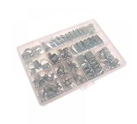 Jubilee® HCP143MS Workshop Pack 143 Assorted Hose Clips (Mild Steel)