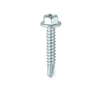 TIMco L32B Hex No.3 Self-Drilling Screw 5.5 x 32 - Silver Ruspert (Box of 100)