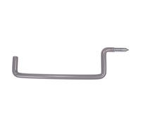 Timco Ladder Hooks 270mm, 2-Pack, Grey Pvc