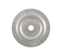 Timco - Large Metal Insulation Discs - Galvanised (Size 70mm - 100 Pieces)