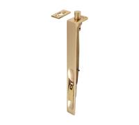 Timco - Lever Action Flush Bolt - Polished Brass (Size 200 X 19mm - 1 Each)