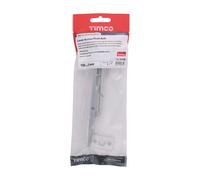 Timco Lever Action Flush Bolt - Satin Anodised Aluminium TIMpac 1 725140