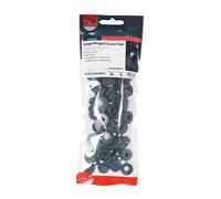 Timco LHCCDGREYP Hinged Screw Caps - Large - Dark Grey To Fit 5.0 To 6.0 Screw TIMpac 50