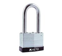 TIMCO Laminated Padlock - Long Shackle - 50mm