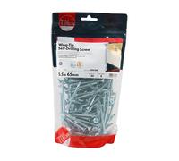 Timco LW65BB Wing-Tip Self-Drilling Screws - Countersunk - Ph - For Timber To Light Section Steel - Zinc 5.5 X 65 TIMbag 120