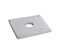 Timco WS10503G Square Plate Washers - Hot Dipped Galvanised M10 X 50 X 50 X 3 Box 100
