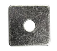 TIMco M12 BZP Square Plate Washers M12 Bright Zinc Plated Square Plate Washers