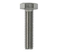 TIMCO M12 x 40 Hexagon Setscrew - Stainless Steel A2- Pack of 10