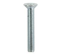 Timco Machine Countersunk Silver Screws - M6 X 12
