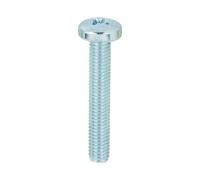 Timco Machine Pan Head Silver Screws - M5 X 30