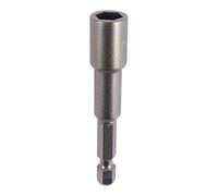 Timco Magnetic Socket Driver Bit - Hex (Size 13 x 65 - 1 Each) in Silver Timco Silver