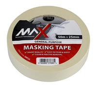 TIMCO Masking Tape Cream - 50m x 25mm