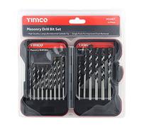 TIMCO Masonry Drill Bit Set - 15pc