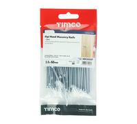Timco Masonry Nails - Zinc - TIMpac of 50 HM30060P