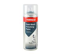 TIMCO Matt Black Finishing Paint - 380ml