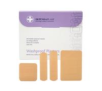 Timco MED536 Washproof Plasters Assorted Box 100