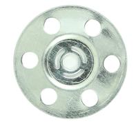 TIMCO Metal Insulation Disc - 35mm - Box of 100 - Galvanised
