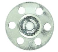 TIMCO Metal Insulation Disc - 35mm - Box of 100 - Galvanised