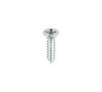 Timco Metal Tapping Screws - Pz - Countersunk - Self-Tapping - Zinc Box 200 00658CCAZS