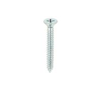 Timco Metal Tapping Screws - PZ - Countersunk - Self-Tapping - Zinc in Clear Timco Clear