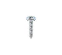 Timco Metal Tapping Screws - PZ - Flange - Self-Tapping - Zinc in Silver Timco Silver