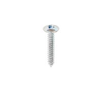 Timco Metal Tapping Screws - PZ - Flange - Self-Tapping - Zinc in Silver Timco Silver