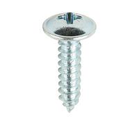 Timco - Metal Tapping Screws - PZ - Flange - Self-Tapping - Zinc (Size 10 x 3/4-200 Pieces)