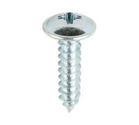 Timco - Metal Tapping Screws - Pz - Flange - Self-Tapping - Zinc (Size 10 X 3/4 - 200 Pieces)