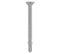 Timco Metal Timber Screws - Countersunk - Wing-Tip in Silver Timco Silver