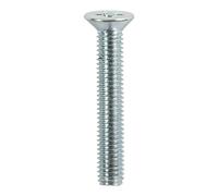 Timco - Metric Threaded Machine Screws - PZ - Countersunk - Zinc (Size M4 x 40-100 Pieces)