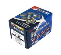 Timco MF1060P Multi-Fix Masonry Bolts - Pan - Exterior - Silver 10.0 X 60/M12 Box 50