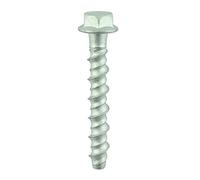 TIMco MF6100 Multi-Fix Hex Flange Head Bolt 6 x 100 - Micro Plating (Box of 100), Silver