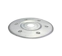 Timco MID80Large Metal Insulation Discs - Zinc - 80mm