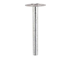 TIMco MIF90 BZP Metal Insulation Fixing Screw M8 x 90 - Zinc (Bag of 100),Silver