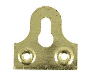 TIMco Mirror Plate Slotted 38mm EB (Pack of 4)