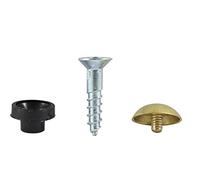 TIMco 00834CMIR200 PZ2 Mirror Screw Dome 8 x 3/4 - Chrome (Box of 200)