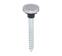 Timco Mirror Screws Flat Head Chrome - 8 X 1 1/2