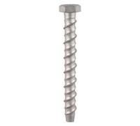 Timco Multi-Fix Bolts Hex Head Exterior Silver - 10.0 X 100