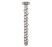 Timco Multi-Fix Masonry Bolts - Hex - Exterior - Silver Timco Silver