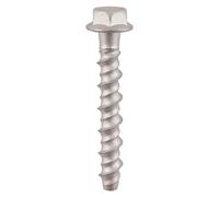Timco Multi-Fix Masonry Bolts - Hex Flange - Exterior - Silver Timco Silver