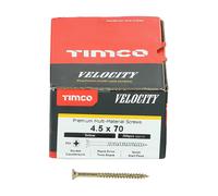 Timco Multi-Purpose Countersunk Velocity Screw - 4.5 x 70 (200 pack)