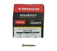 Timco Multi-Purpose Countersunk Velocity Screw - 5.0 x 40 (200 pack)