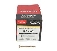 Timco Multi-Purpose Countersunk Velocity Screw - 5.0 x 60 (200 pack)