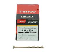 Timco Multi-Purpose Countersunk Velocity Screw - 6.0 x 120 (100 pack)