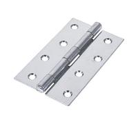 Timco - Narrow Uncranked Butt Hinge (5050) - Zinc (Size 100 x 58-2 Pieces)